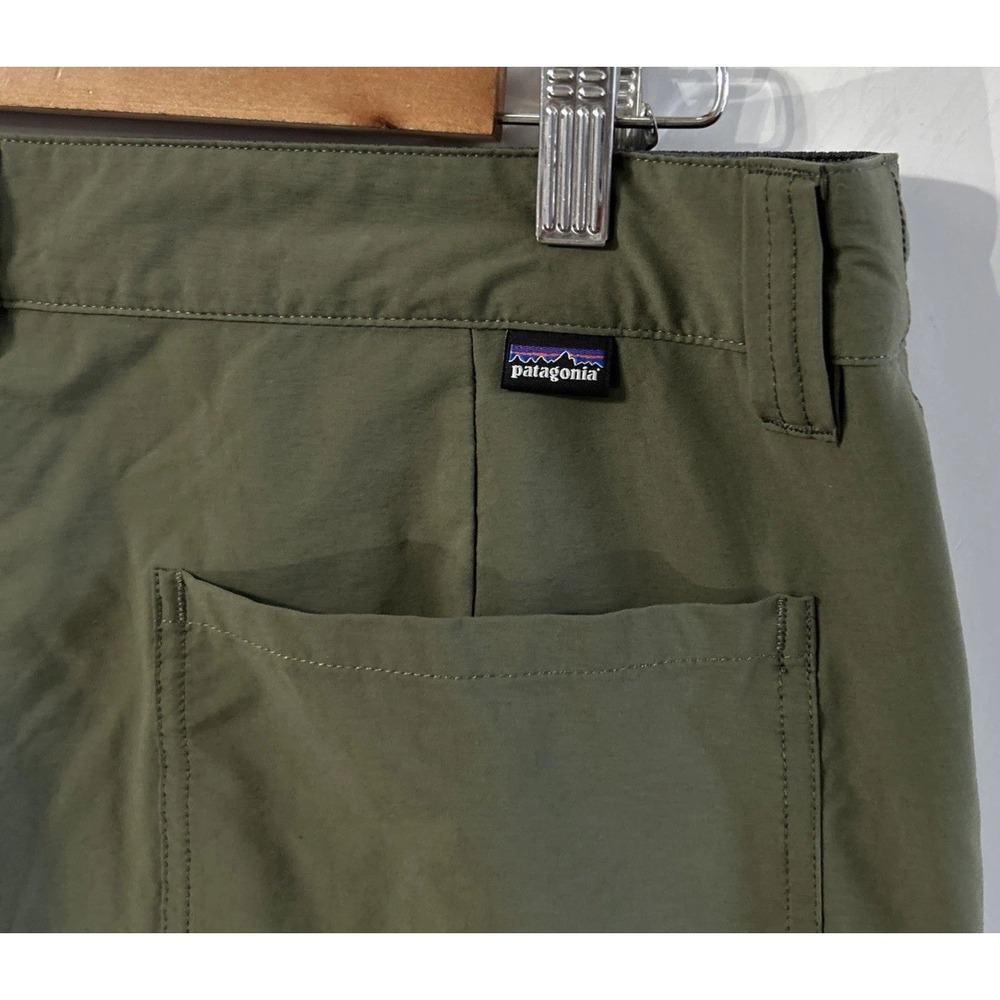 Mens Patagonia Quandary 10" Performance Nylon Hiking Shorts Sz 35 57826